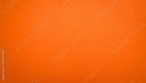 Plain orange wall texture