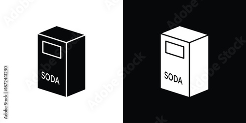 baking soda icon vector Graphic Designs. Suitable for use on web apps,