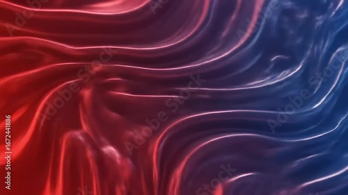 Abstract background design gradient red blue wavy pattern