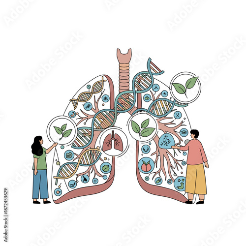 Understanding the complexities of pulmonary health and genetic factors influencing respiratory well-being