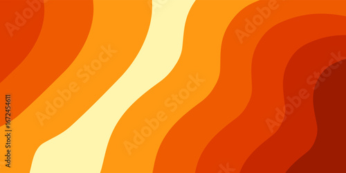Heat Background. Abstarct heat waves warning backdrop. Burning summer high temperatures, climate change simple concept