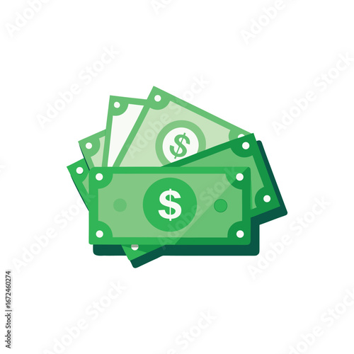 money/currency illustration logo