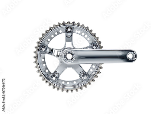 Bicycle crank lightweight efficient design