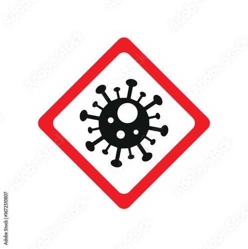  Covid Virus Isolated Vector Illustration