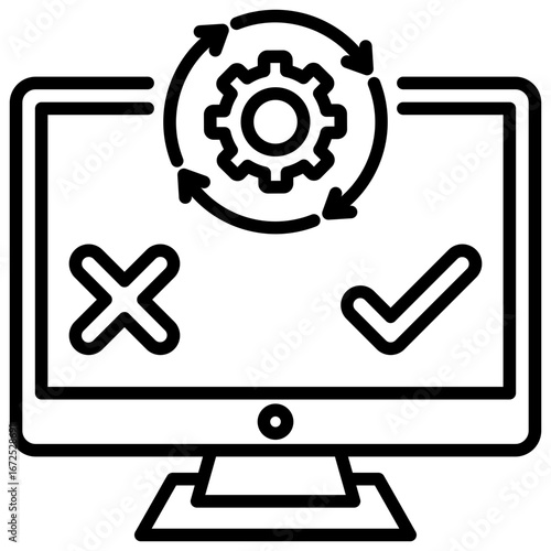 Automated Testing  Icon