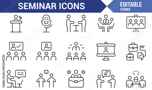 Editable icons for meeting and conference room designs