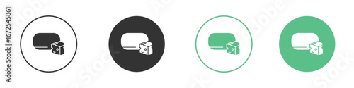 Parmesan icons silhouette in flat black style.