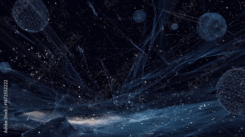 Abstract cosmic landscape (5)