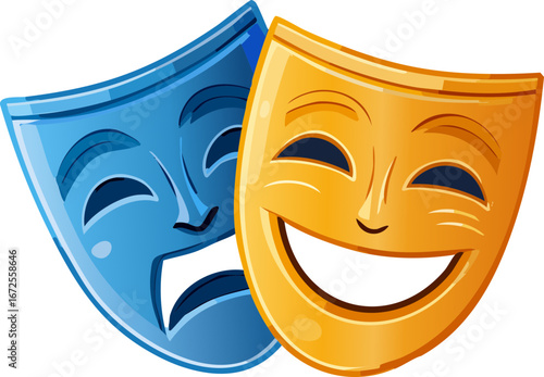 comedy and tragedy mask