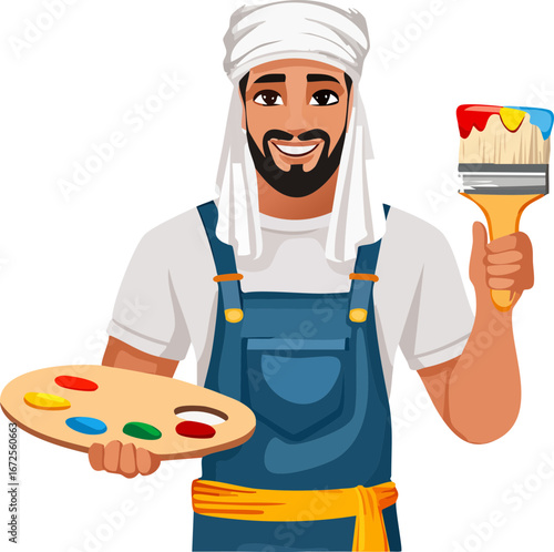 chef with pizza