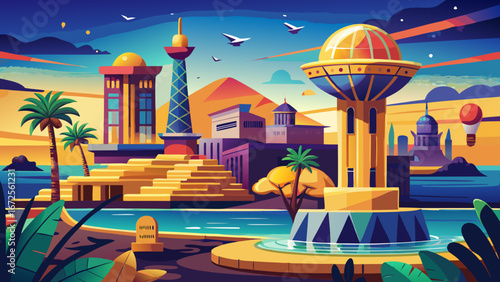 Dakar, Senegal, glows on the Atlantic’s edge. The African Renaissance Monument rises proudly, while markets, music, and oceanfront views create a unique atmosphere of rhythm and resilience.