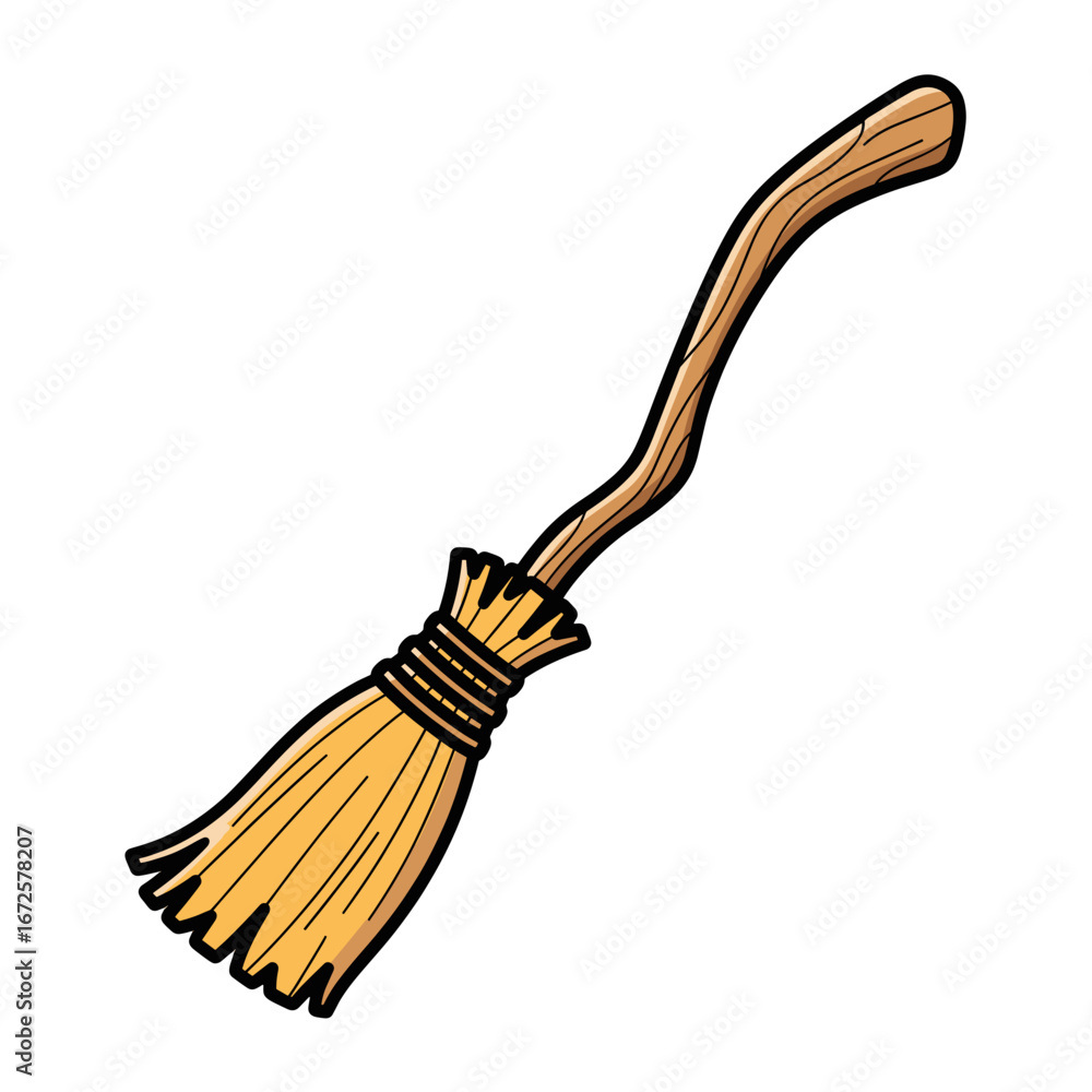 Obraz premium Witch Broom