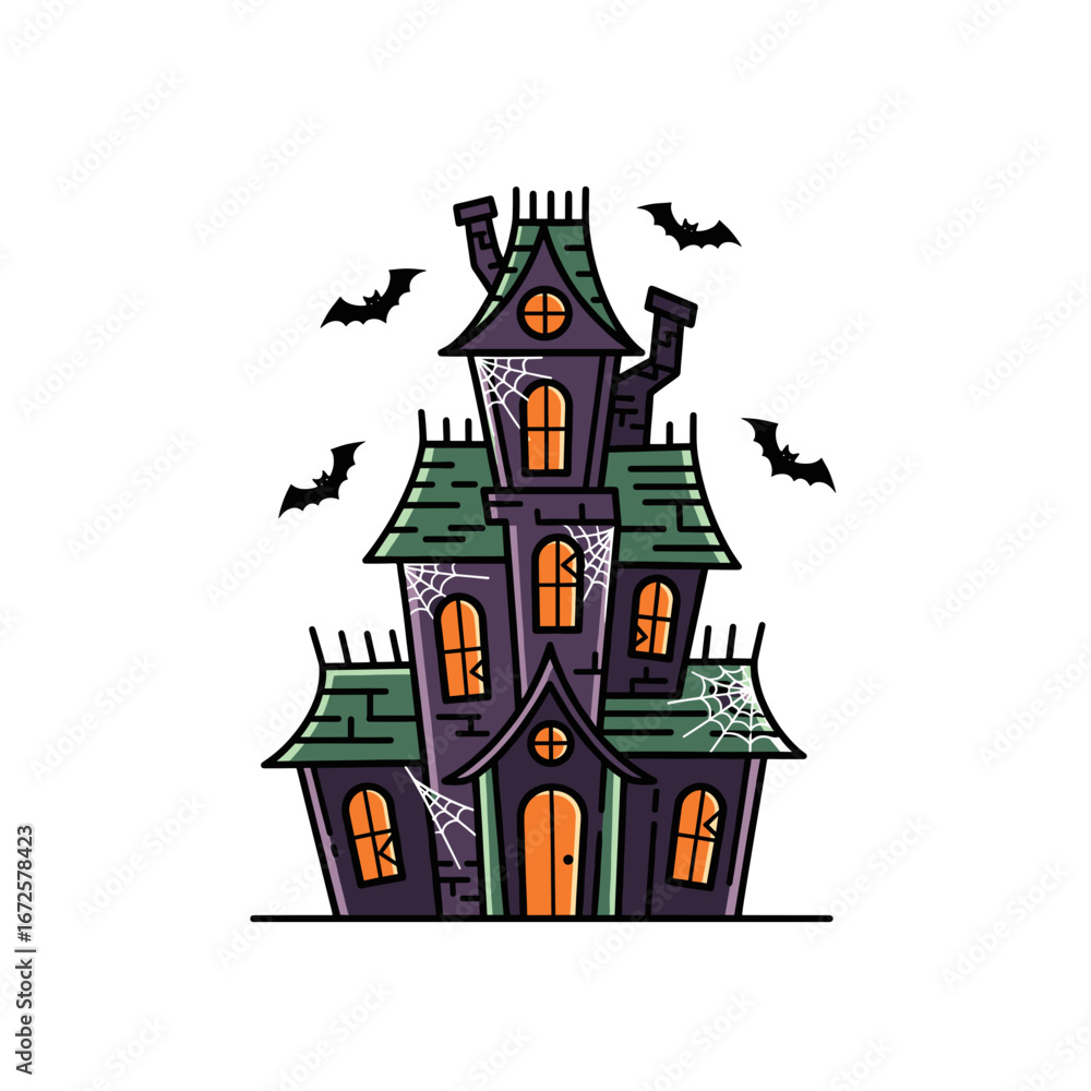 custom made wallpaper toronto digitalHaunted House