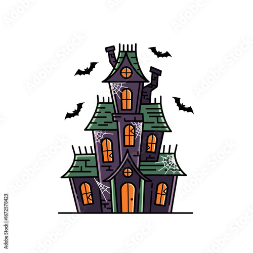 Wallpaper Mural Haunted House Torontodigital.ca