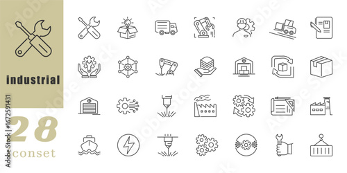 industrial project iconsheet for your business, corporate touch icon. power, industry, icon, cion, nature, setting, gear, crain, vehicles, iconset, strenth, tools, safety, team, care, service, factory