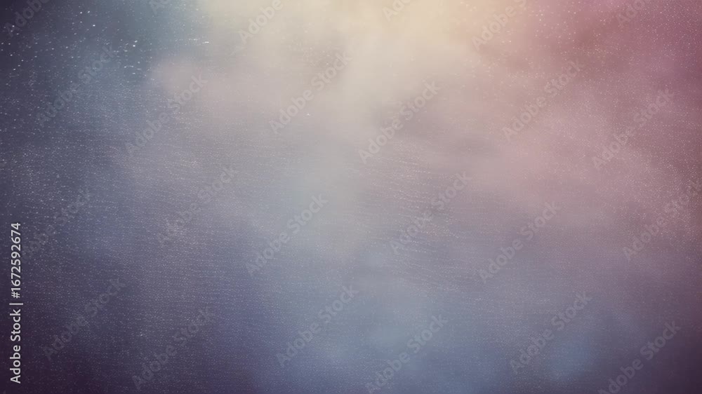 Neblina y humo en movimiento en tonos fríos 
