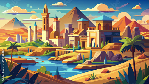 Luxor, Egypt, where the Valley of the Kings and grand temples reveal pharaohs’ legacies. Along the Nile, ancient wonders meet modern life, preserving timeless grandeur under desert skies.