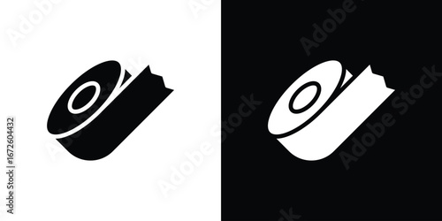 Tape icon design vector collection. flat icons.