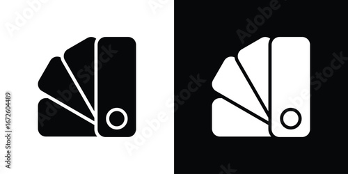 Swatch icon design vector collection. flat icons.