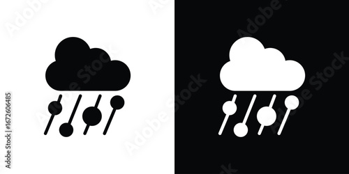 Hail icon design vector collection. flat icons.