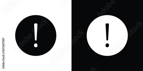 Error icon design vector collection. flat icons.