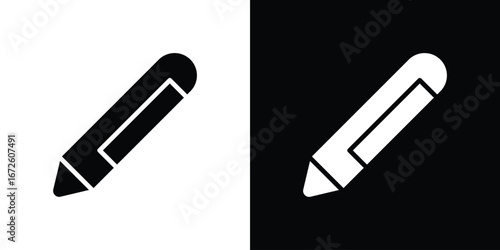 Crayon icon design vector collection. flat icons.