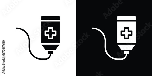 Chemotherapy icon design vector collection. flat icons.