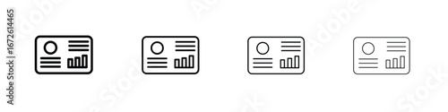 Dashboard icon symbol pictogram set