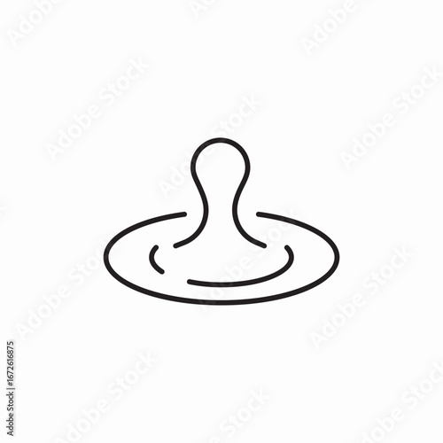drop Water icon sign vector