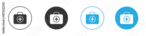 First aid icon for app and web design. Simple element illustration.