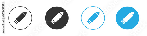Bullet icon for app and web design. Simple element illustration.