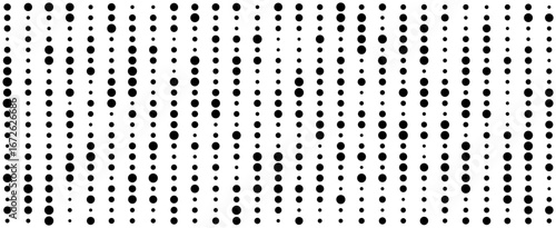 Minimalist vector tech background with black dot pattern design.
