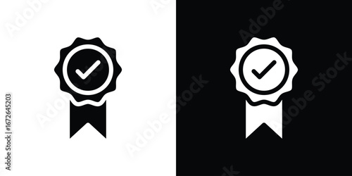Warranty icon for web design. solid vector icons