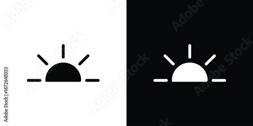 Keyboard brightness icon for web design. solid vector icons