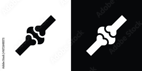 Joint icon for web design. solid vector icons