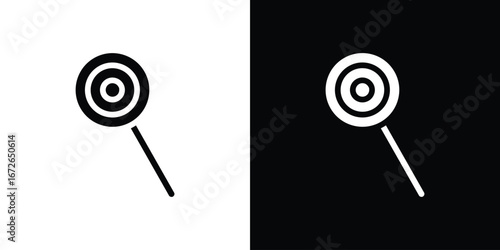 Candy icon for web design. solid vector icons