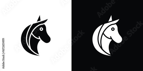 Alicorn icon for web design. solid vector icons