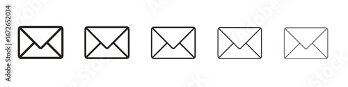 Email icon for graphic designs. Icon vector design