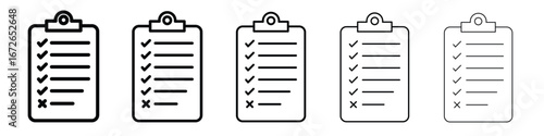 Task list icon for graphic designs. Icon vector design