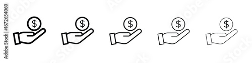 loan icon for graphic designs. Icon vector design