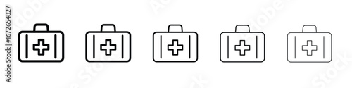 First aid icon for graphic designs. Icon vector design