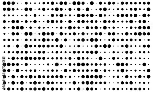 Vector tech background with modern geometric dot pattern in black and white.