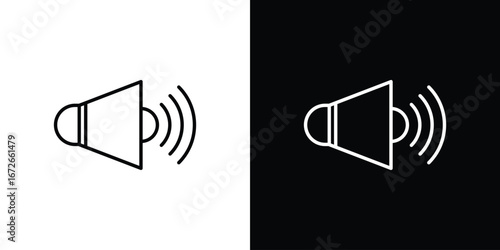 Volume icon Lineal Style Vector Illustration. Vector symbol pictogram