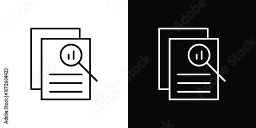 Overview icon Lineal Style Vector Illustration. Vector symbol pictogram