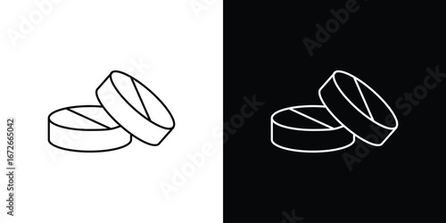 Medicine icon Lineal Style Vector Illustration. Vector symbol pictogram