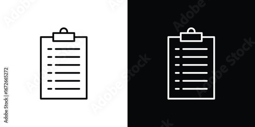 List icon Lineal Style Vector Illustration. Vector symbol pictogram