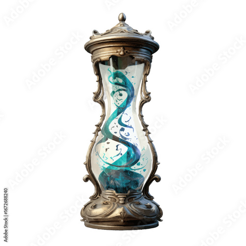 surreal hourglass
