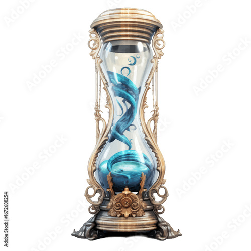 antique wonder hourglass