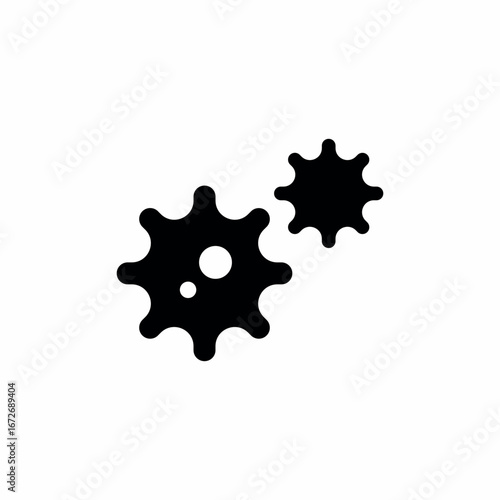 bacteria virus icon sign vector