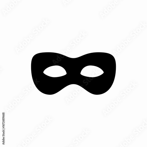 carnival festival mask icon sign vector
